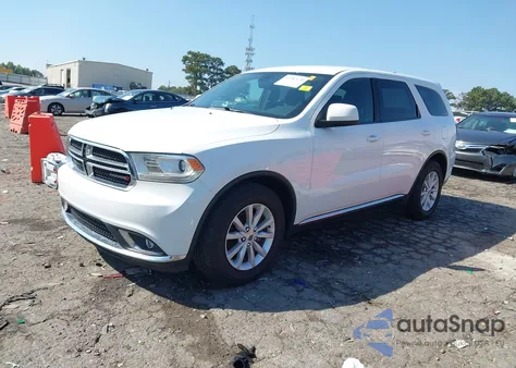 2020 Dodge Durango Sxt Rwd from USA, damaged, VIN 1C4RDHAG7LC380348